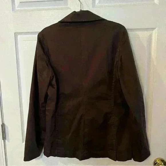 Vineyard Vines Brown Chino Canvas Lightweight Peacoat Size Medium - Picture 4 of 5